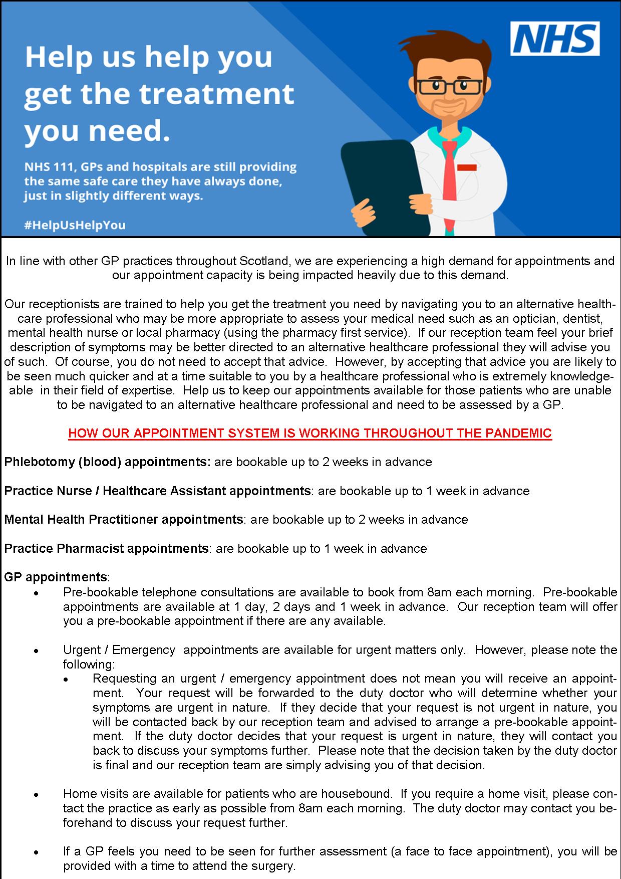Appointment system Appointment system